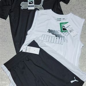Puma 3 Piece Set Boys NWT Size Small (8)
